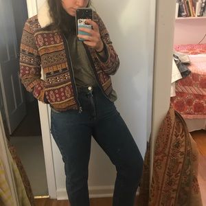 Madewell Sherpa Collar Jacket